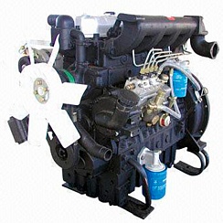 Двигатель JD495 4- цилиндра, 4т, 45 л.с.,вод. охлаждение Jinma, DongFeng