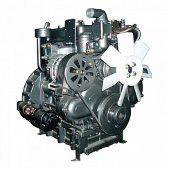 Двигатель КМ385ВТ 3- цилиндра, 4т, 24 л.с., вод. охлаждение DongFeng 240/244, Foton 240/244, Jinma 2