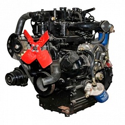Двигатель TY290 2- цилиндра, 4т, 18 л.с., вод. охлаждение Xingtai 180