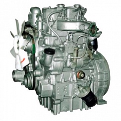 Двигатель TY2100 2- цилиндра, 4т, 24 л.с., вод. охлаждение Xingtai 244