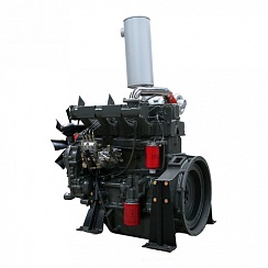 Двигатель КМ130/138 1- цилиндр, 4т, 24 л.с., вод. охлаждение Xingtai 24B, Shifeng 244, Taishan 24
